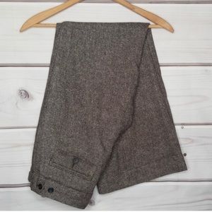 Banana Republic Brown Tweed Martin Pants Size 4